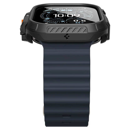 Spigen Lock Fit Case with Screen Protector for Apple Watch Ultra Series, Black ACS12054