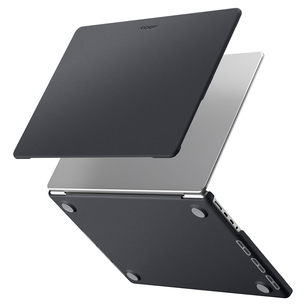 Ovitek Spigen Nano Pop za Apple MacBook Pro 16palčni (2026) / (2024) / (2023) / (2021), Črn ACS11275