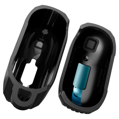 Spigen Rugged Armor Case for Apple AirPods 4, Matte Black