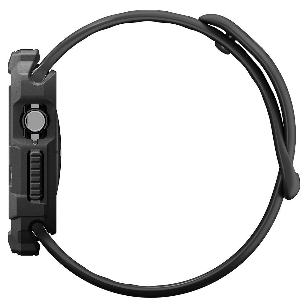 Spigen Rugged Armor ovitek za Apple Watch Series 12 42 mm, mat črn ACS11877