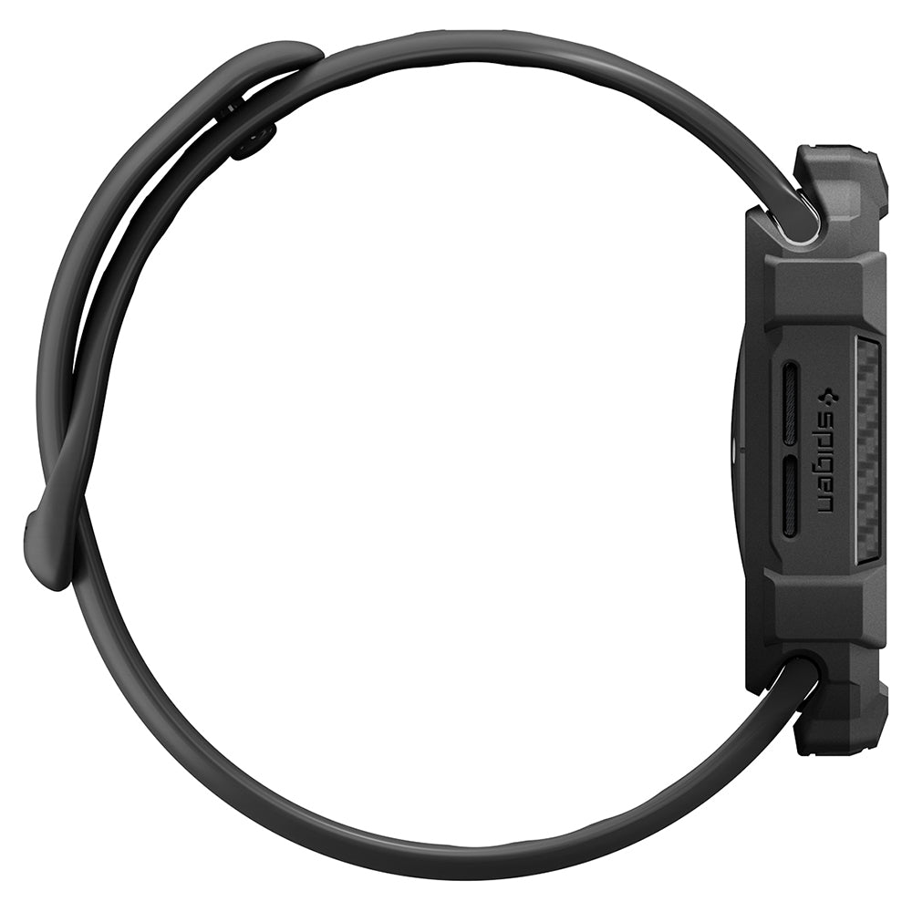 Spigen Rugged Armor ovitek za Apple Watch Series 12 42 mm, mat črn ACS11877
