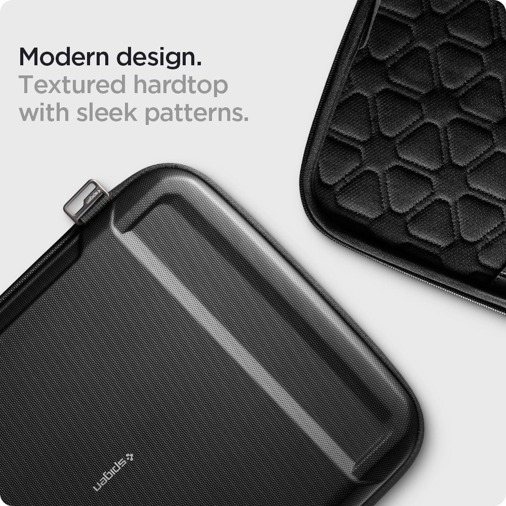 Ovitek Spigen Rugged Armor za prenosnik 13-palčni - 14-palčni, črn AFA04270