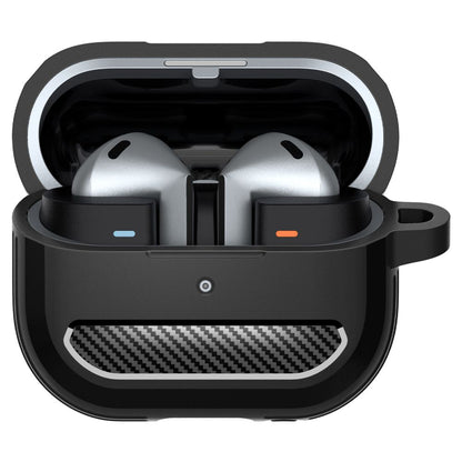 Ovitek Spigen Rugged Armor za Samsung Galaxy Buds3 FE / Buds3 Pro / Buds3, črn ACS08330