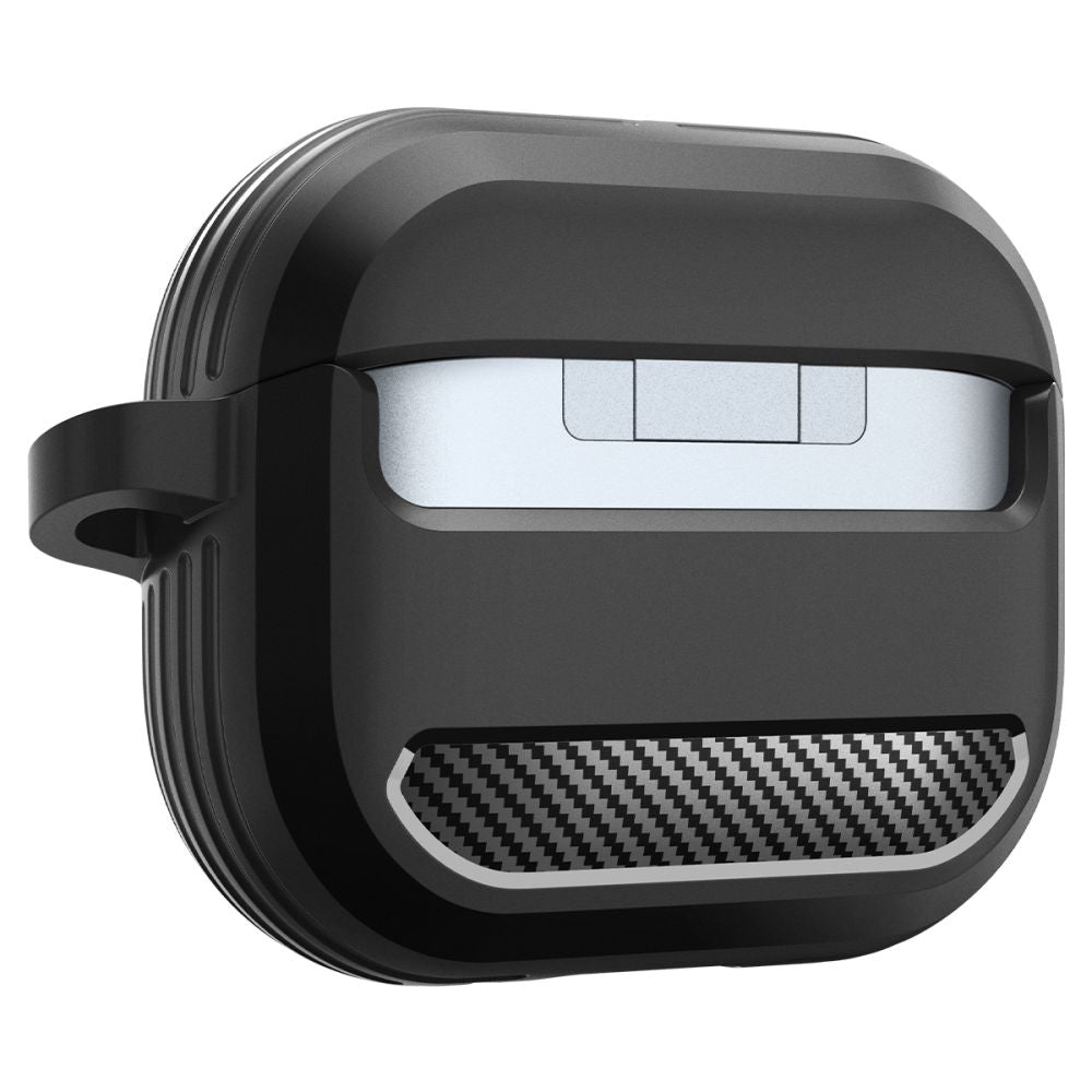 Ovitek Spigen Rugged Armor za Samsung Galaxy Buds3 FE / Buds3 Pro / Buds3, črn ACS08330