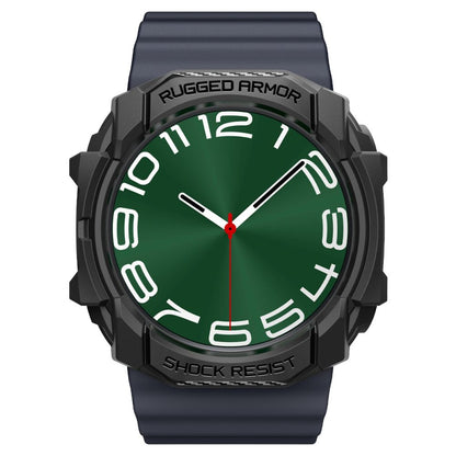 Ovitek Spigen Rugged Armor za Samsung Galaxy Watch Ultra, črn