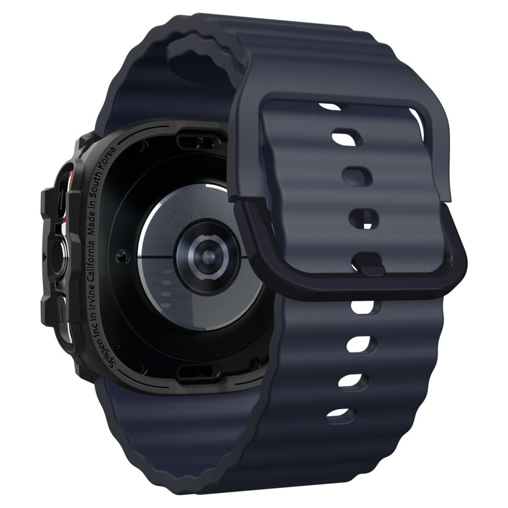Ovitek Spigen Rugged Armor za Samsung Galaxy Watch Ultra, črn