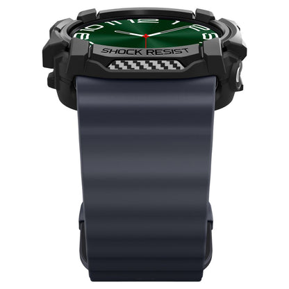 Ovitek Spigen Rugged Armor za Samsung Galaxy Watch Ultra, črn