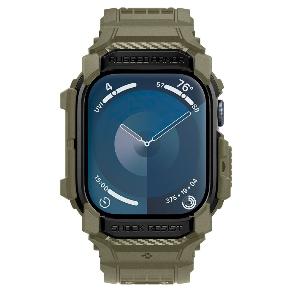 Ovitek Spigen Rugged Armor Pro za Apple Watch Series 10 46mm, Kaki ACS08608