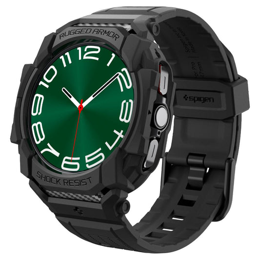 Ovitek Spigen Rugged Armor Pro za Samsung Galaxy Watch Ultra, črn ACS08427