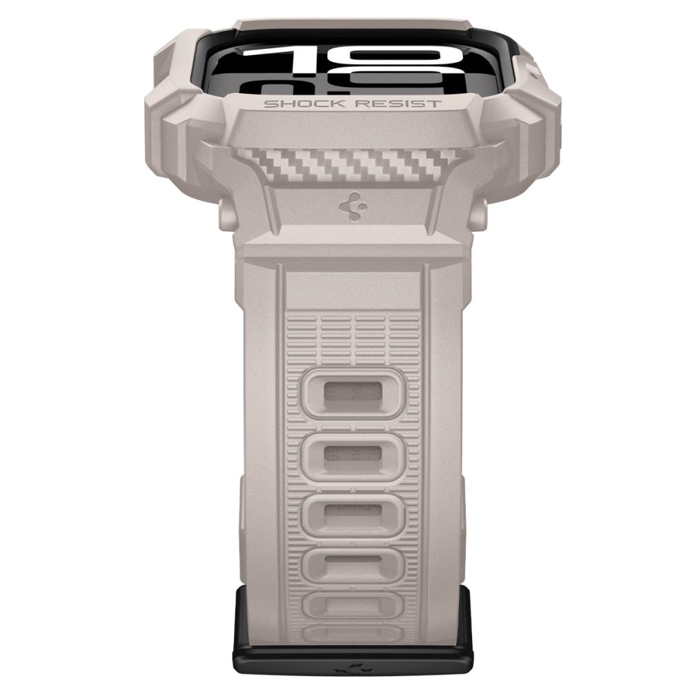 Ovitek Spigen Rugged Armor Pro V2 za Apple Watch Series 10 / 11 42mm, Bež