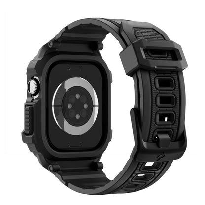 Ovitek Spigen Rugged Armor Pro V2 za Apple Watch Series 10 / 11 42mm, Mat Črn ACS10494