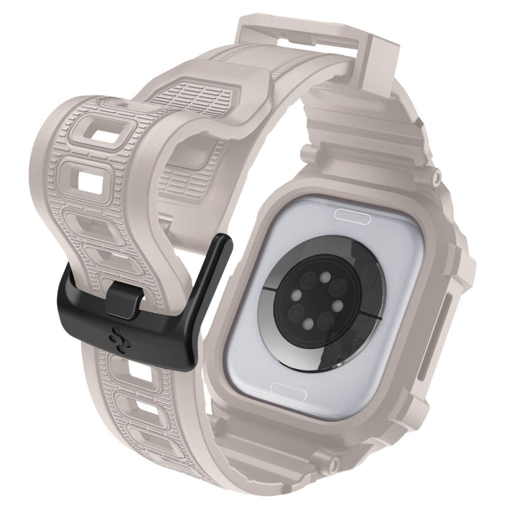 Ovitek Spigen Rugged Armor Pro V2 za Apple Watch Series 10 / 11 46mm, Bež ACS10506