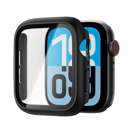 Ovitek Spigen Thin Fit 360 za Apple Watch Series 44mm, Črn ACS11592
