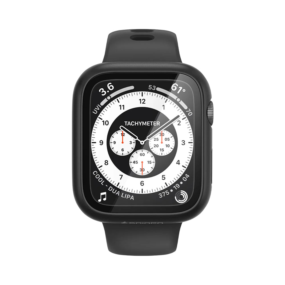 Ovitek Spigen Thin Fit 360 za Apple Watch Series 44mm, Črn ACS11592