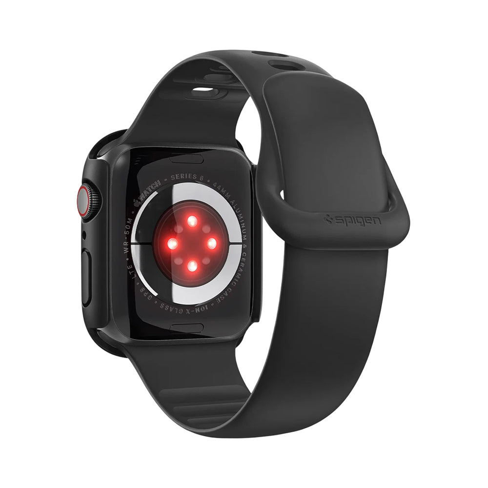 Ovitek Spigen Thin Fit 360 za Apple Watch Series 44mm, Črn ACS11592