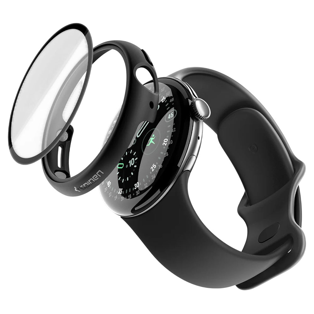 Ohišje Spigen Thin Fit 360 za Google Pixel Watch 41 mm Series, črno ACS11750