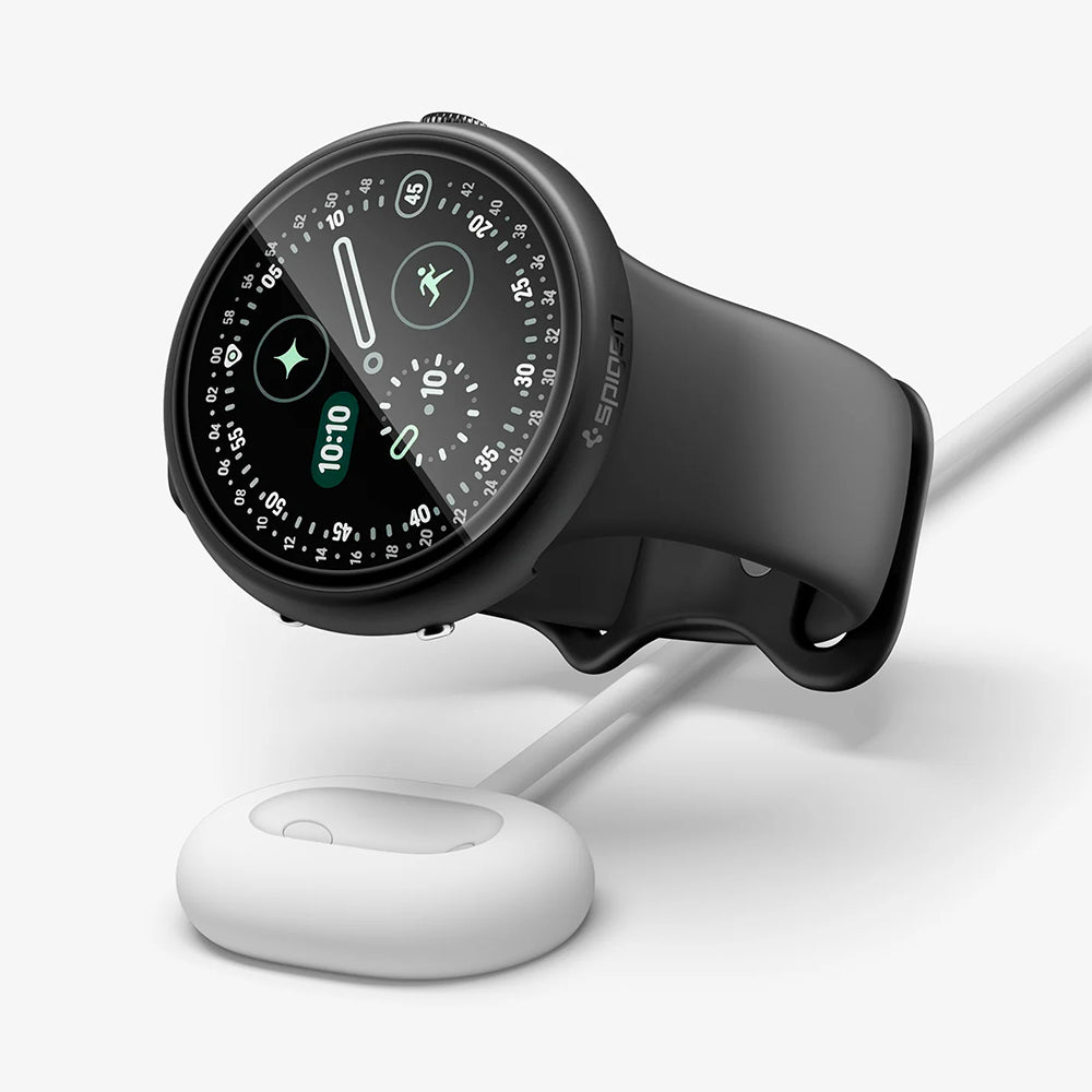 Ohišje Spigen Thin Fit 360 za Google Pixel Watch 41 mm Series, črno ACS11750