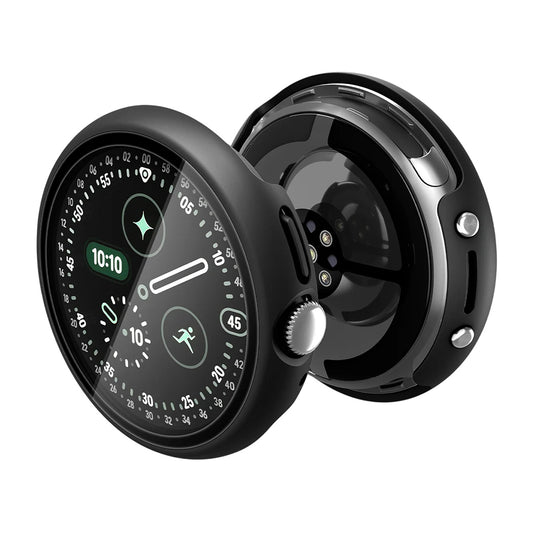 Ovitek Spigen Thin Fit 360 za Google Pixel Watch 45mm Series, Črn ACS11746