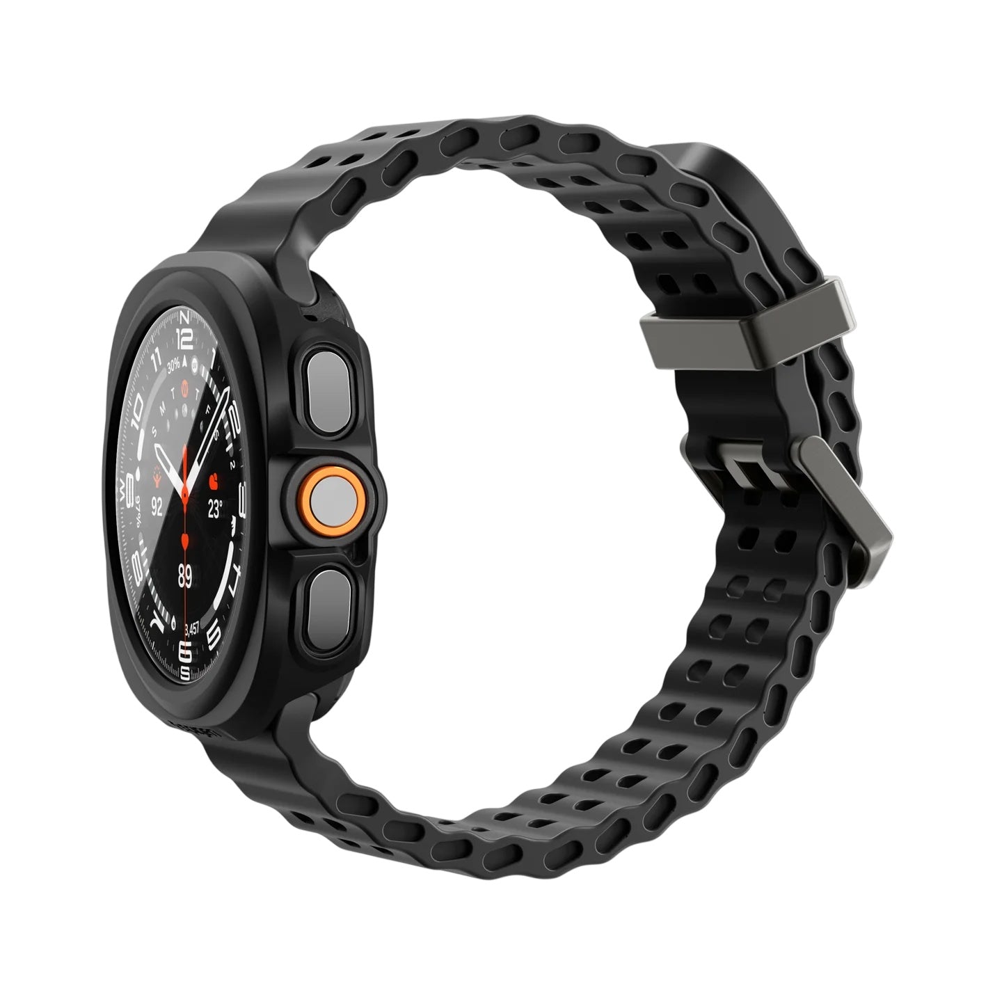 Ovitek Spigen Thin Fit 360 za Samsung Galaxy Watch Ultra2, Črn ACS11609