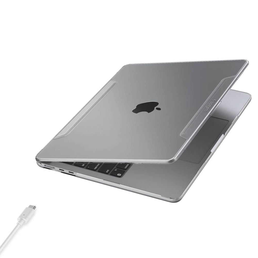 Ovitek Spigen Thin Fit za Apple MacBook Air 13inch (2026) / (2025) / (2024) / (2022), Prozoren ACS05271