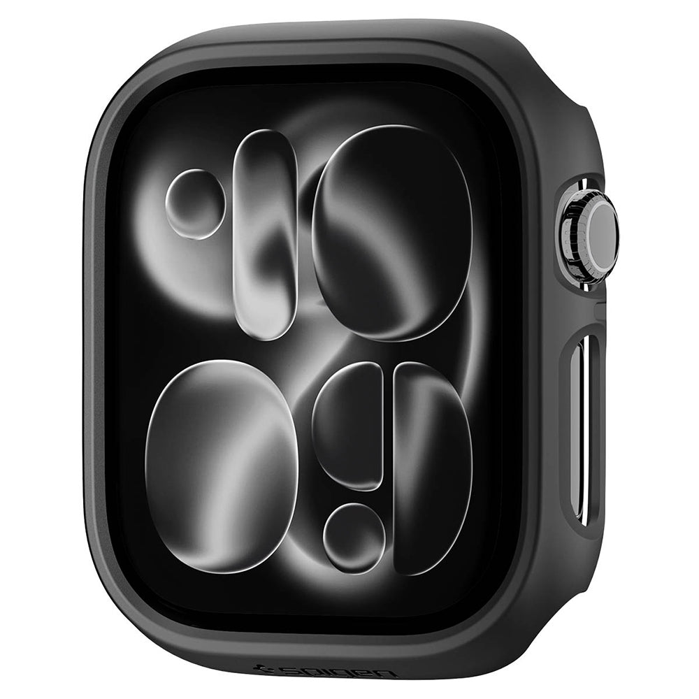 Ovitek Spigen Thin Fit za Apple Watch 12 42mm, Črn ACS11880