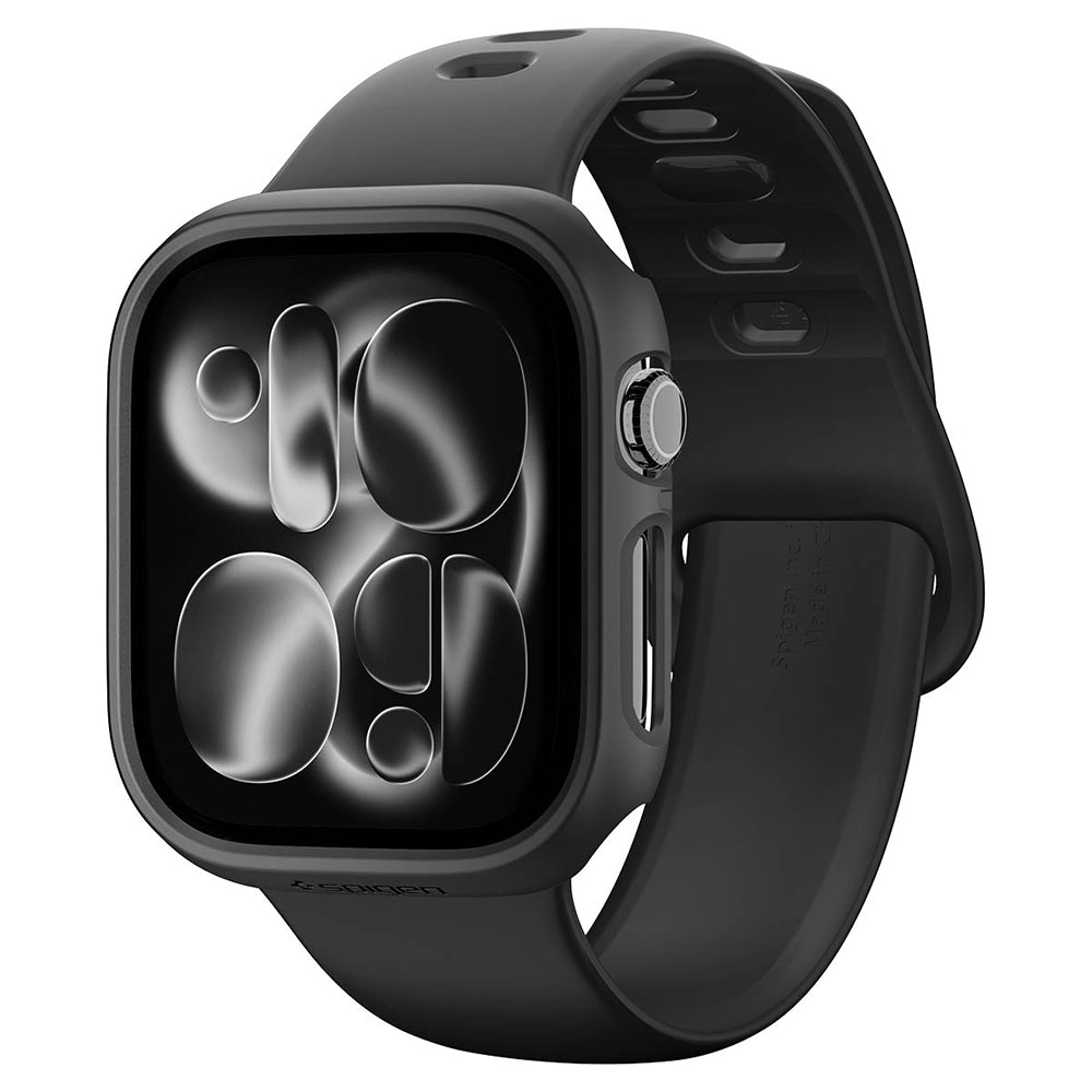 Ovitek Spigen Thin Fit za Apple Watch 12 42mm, Črn ACS11880
