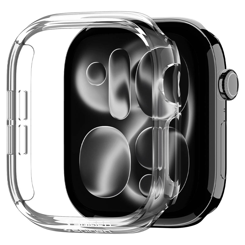 Ovitek Spigen Thin Fit za Apple Watch Series 12 42 mm, prozoren ACS11881