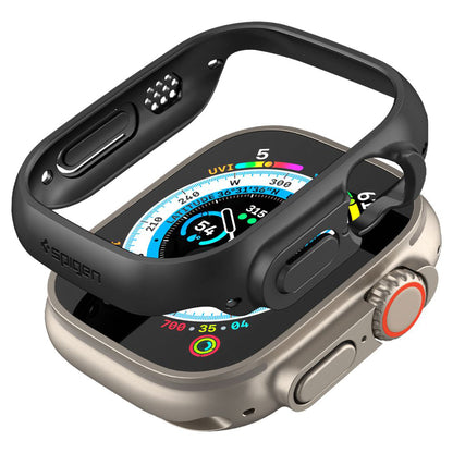 Ovitek Spigen Thin Fit za Apple Watch Ultra Series, Črn ACS05458