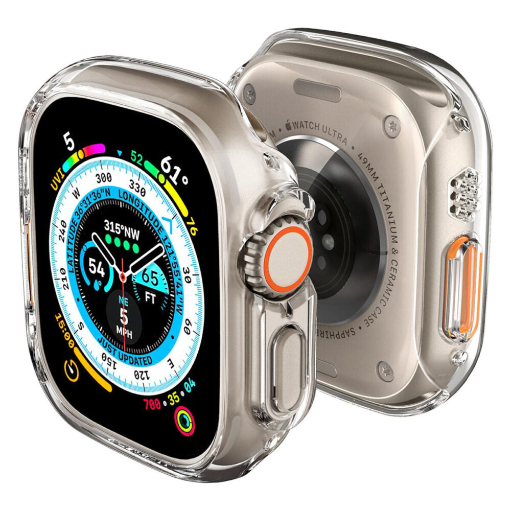 Ovitek Spigen Thin Fit za Apple Watch Ultra Series, Prozoren ACS05917