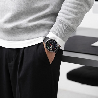 Ovitek Tech-Protect Defense za Samsung Galaxy Watch 9 / Watch8 44mm, komplet 2 kosa, črna / prozorna