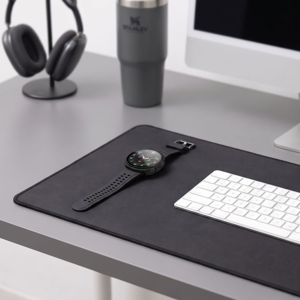 Ovitek Tech-Protect Defense za Samsung Galaxy Watch 9 / Watch8 44mm, komplet 2 kosa, črna / prozorna
