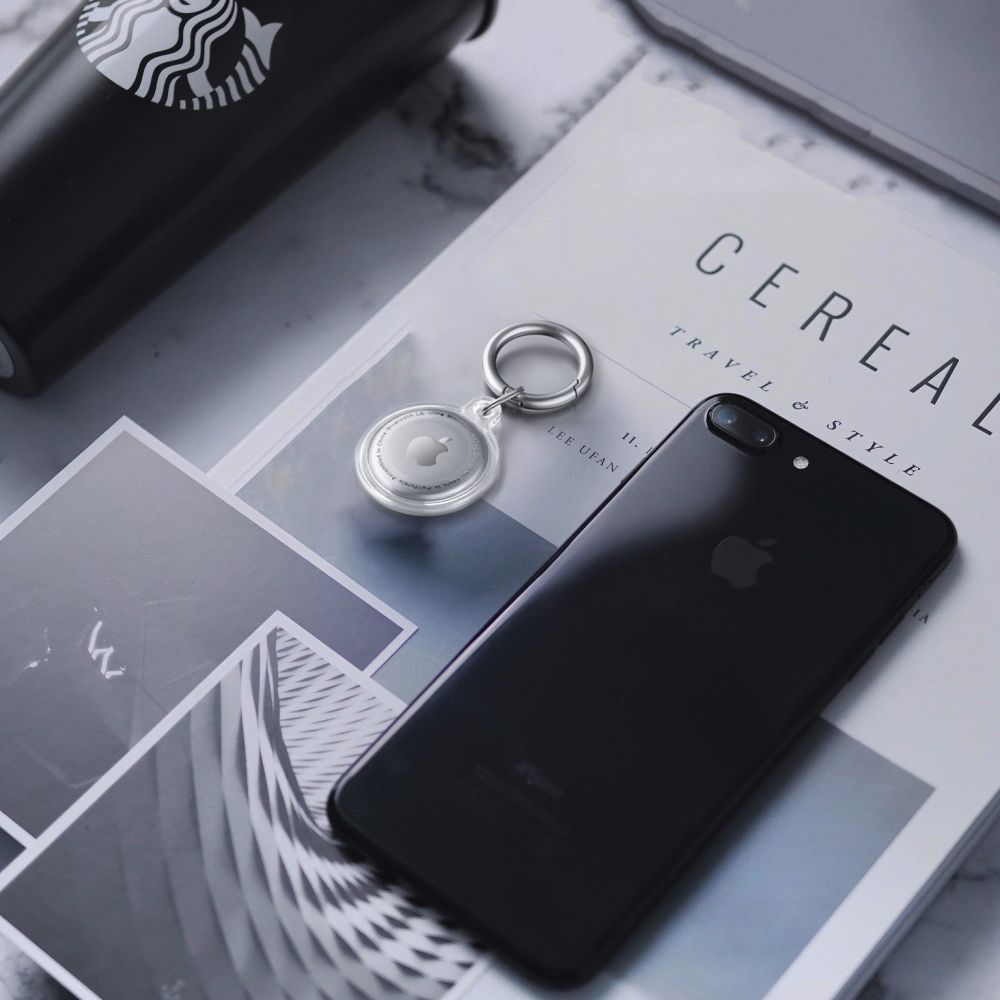 Ovitek Tech-Protect Icon za Apple AirTag, Prozoren