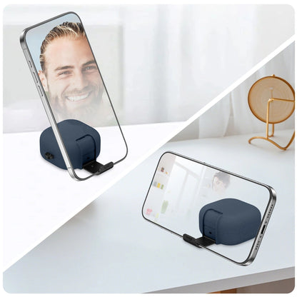 Ovitek Tech-Protect Slim Hook za Samsung Galaxy Buds4 / Buds4 Pro, Mornarsko modra