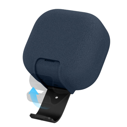 Ovitek Tech-Protect Slim Hook za Samsung Galaxy Buds4 / Buds4 Pro, Mornarsko modra