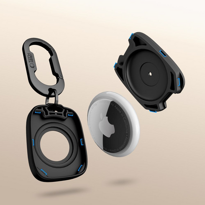 Ovitek Tech-Protect Velar za Apple AirTag, Črn