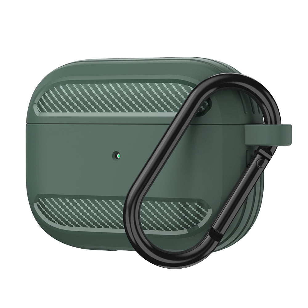 Ovitek Techsuit Carbon za Apple AirPods 3, zelen