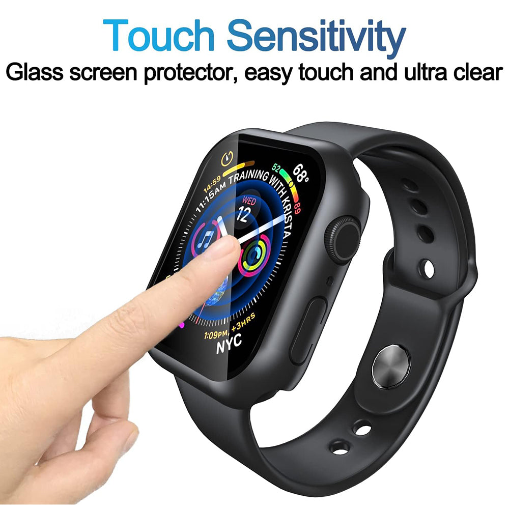Ovitek Techsuit Defense360 Pro za Apple Watch 7 41mm serijo, črn