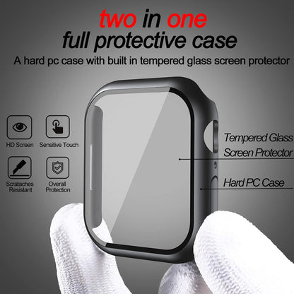 Ovitek Techsuit Defense360 Pro za Apple Watch 7 41mm serijo, črn