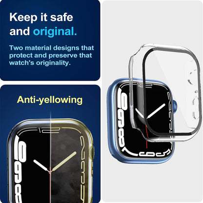 Ovitek Techsuit Defense360 Pro za Apple Watch 7 41mm serijo, Prozoren