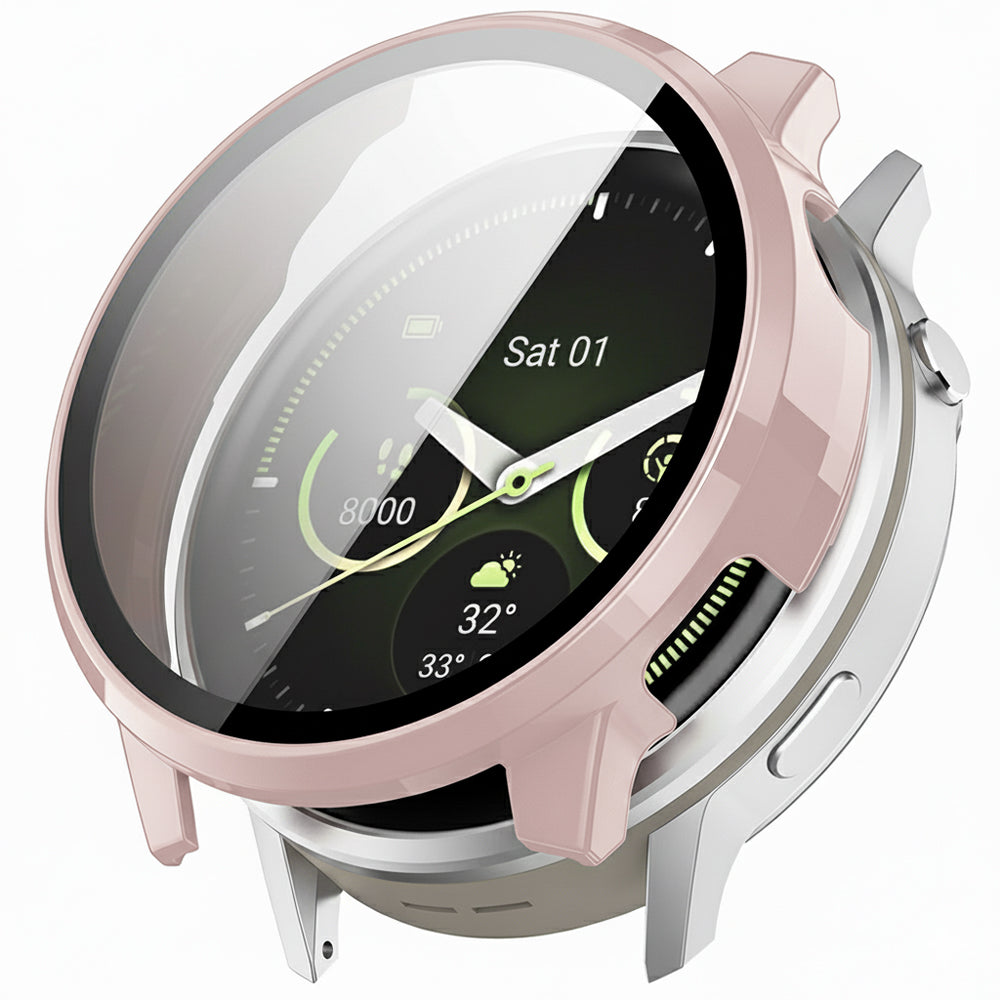 Ovitek Techsuit Defense360 Pro za Garmin Venu 4 41mm, Roza