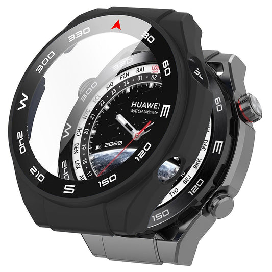 Ovitek Techsuit Defense360 Pro Bezel za Huawei Watch Ultimate, črn