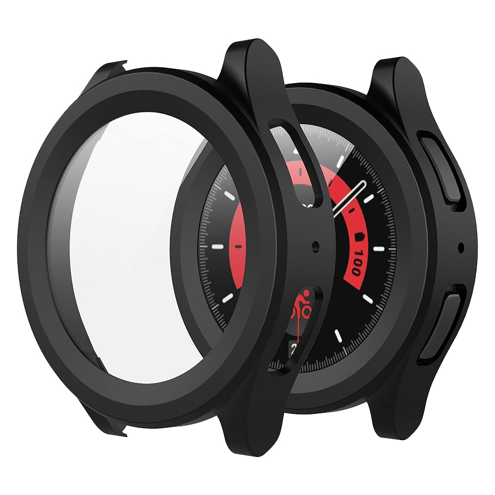 Ovitek Techsuit Defense360 Pro za Samsung Galaxy Watch5 Pro 45mm, črn