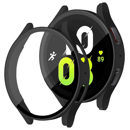 Ovitek Techsuit Defense360 Pro za Samsung Galaxy Watch5 / Watch4 44mm serijo, črn