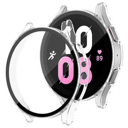 Ovitek Techsuit Defense360 Pro za Samsung Galaxy Watch5 / Watch4 44mm serijo, Prozoren