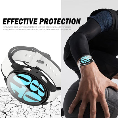 Ovitek Techsuit Defense360 Pro za Samsung Galaxy Watch6 40mm, Prozoren