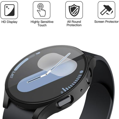 Ovitek Techsuit Defense360 Pro za Samsung Galaxy Watch7 44mm, črn