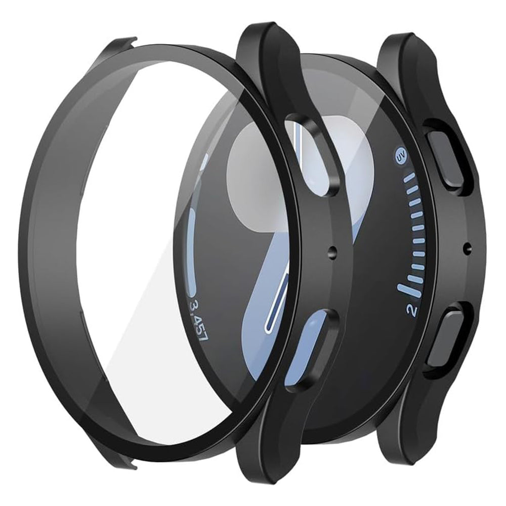 Ovitek Techsuit Defense360 Pro za Samsung Galaxy Watch7 44mm, črn