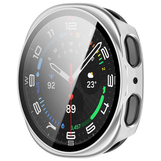 Ovitek Techsuit Defense360 Pro za Samsung Galaxy Watch8 40mm, srebrn