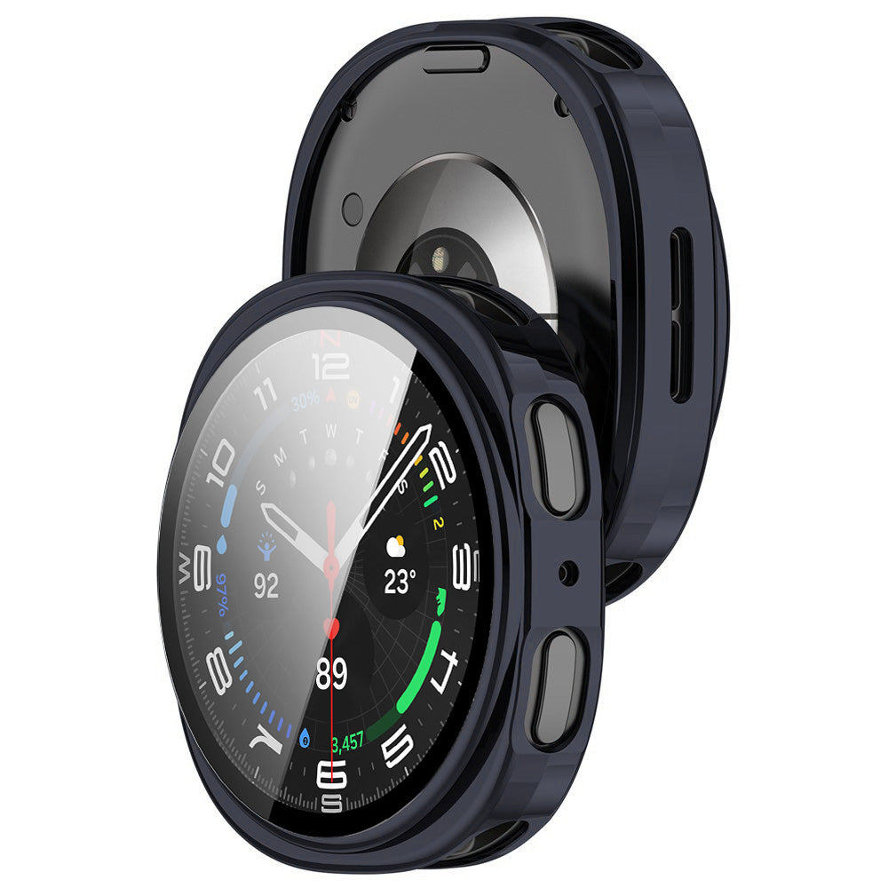 Ovitek Techsuit Defense360 Pro za Samsung Galaxy Watch8 40mm, temno moder