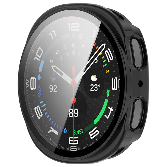 Ovitek Techsuit Defense360 Pro za Samsung Galaxy Watch9 / Watch8 44mm, mat črn